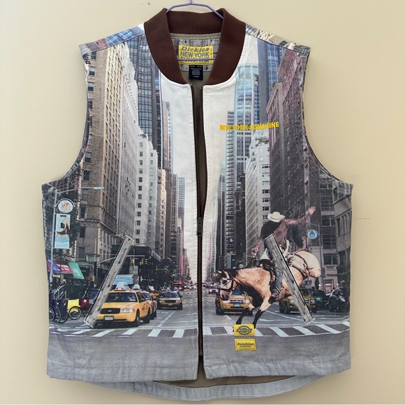 Dickies Other - New York Sunshine x Dickies City Cowboy Photo-real Vest Men's L Grandpacore